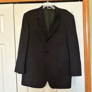 Donna Karan Signature Black Wool Blazer